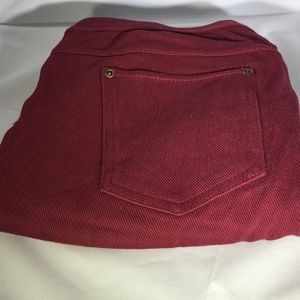 Burgundy Hue leggings size M